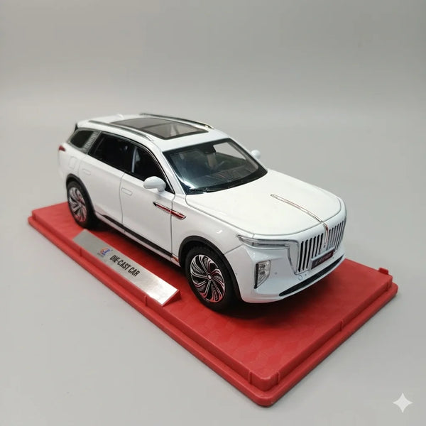Hongqi E-HS9 Luxury Electric SUV – Diecast Metal Model with Lights & Sound