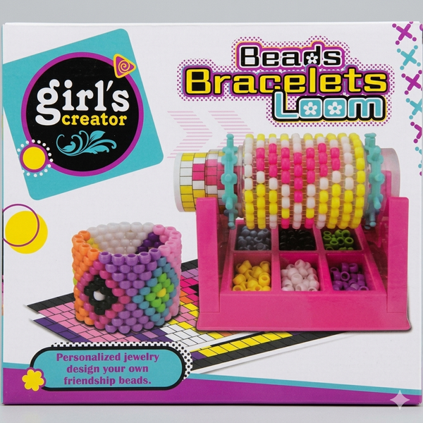 Beads Bracelet Loom Kit – DIY Jewelry Maker for Kids