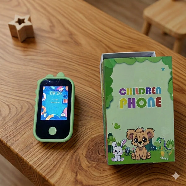 Kids Smart Mini Phone – Cartoon Design | Safe & Fun Learning Device for Children