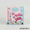 2-Tier Rolling Trolley with Teapot & Dessert Accessories