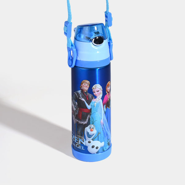 Kids Cartoon Stainless Steel Water Bottle with Strap