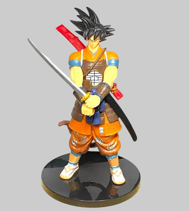 Goku Action Figure – Limited Edition Dragon Ball Warrior Collectible with Katana & Armor