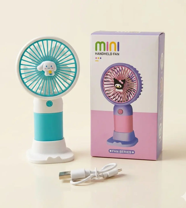 Mini Handheld Fan – Rechargeable Portable Desk & Travel Fan