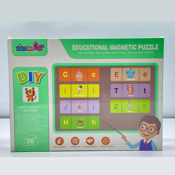 Educational Magnetic Puzzle – Alphabet & Early Learning Board Game