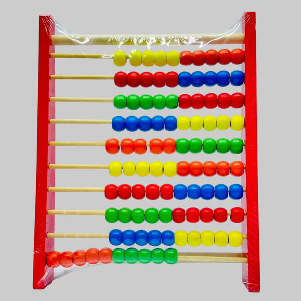 Wooden Abacus for Kids | Colorful Counting Frame Math Learning Toy