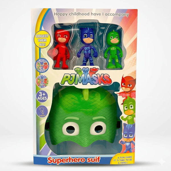 PJ Masks Superhero Action Figure & Mask Set