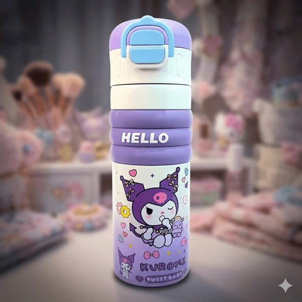 Kids Magical Sipper Water Bottle – Cartoon Edition